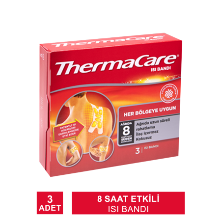ThermaCare Her Bölgeye Uygun Isı Bandı 3 Adet