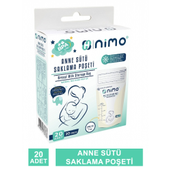 Nimo Anne Sütü Saklama Poşeti 20 Adet