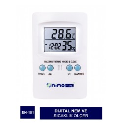 Nimo Med Dijital Nem ve Sıcaklık Ölçer ( SH-101 )