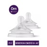 Philips Avent Natural Response Biberon Emziği 2'li 0+ Ay No: 1 ( SCY961/02)
