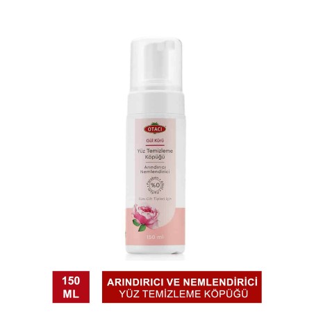Otacı Gül Kürü Yüz Temizleme Köpüğü 150 ml