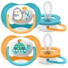 Philips Avent Ultra Air Animals Erkek 6-18 Ay 2'li Emzik (SCF080/07)