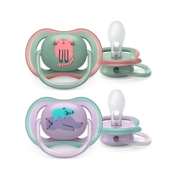 Philips Avent Ultra Air Kız 6-18 Ay 2'li Emzik ( SCF085-18 )