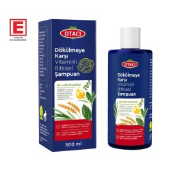 Otacı Dökülmeye Karşı Vitaminli Bitkisel Şampuan 300 ml