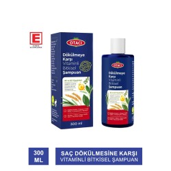 Otacı Dökülmeye Karşı Vitaminli Bitkisel Şampuan 300 ml