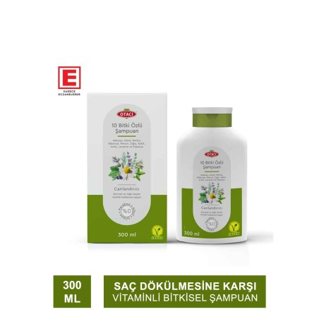 Otacı 10 Bitki Özlü Canlandırıcı Şampuan 300 ml