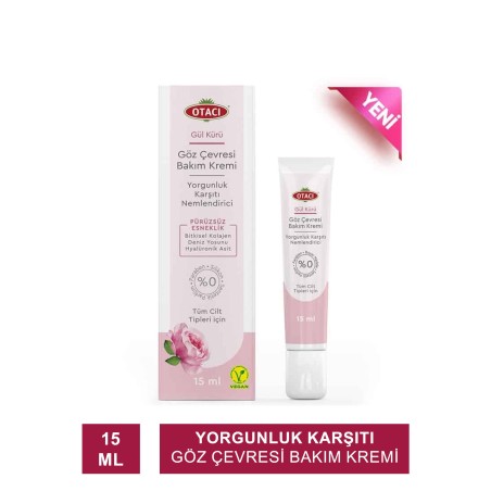 Otacı Gül Kürü Göz Çevresi Bakım Kremi 15 ml