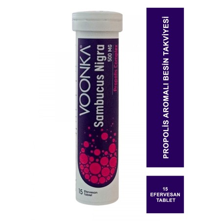 Outlet - Voonka Sambucus Nigra Propolis Complex 15 Efervesan Tablet