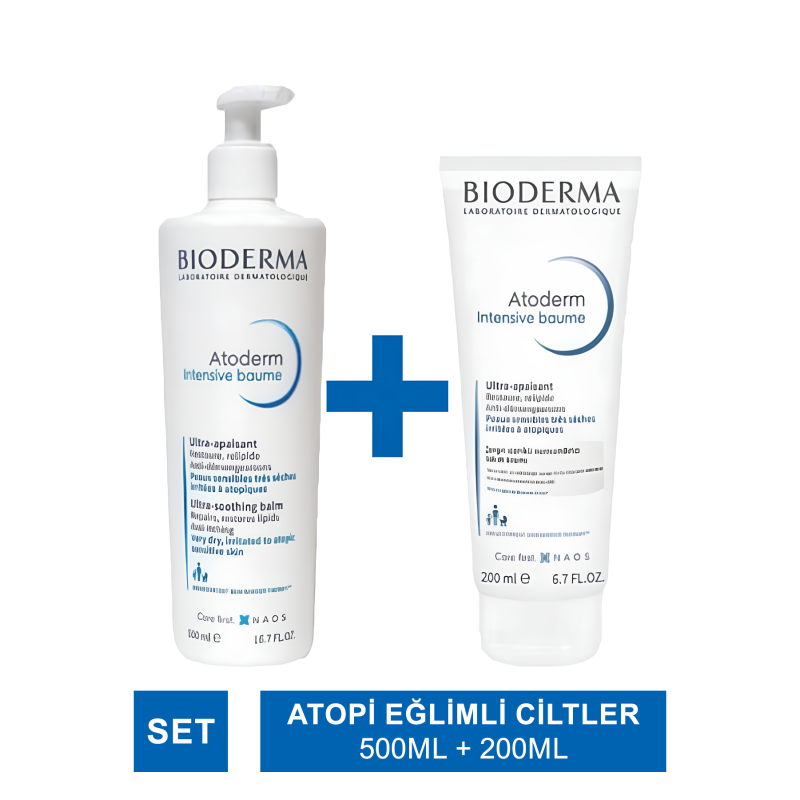 Bioderma Atoderm İntensive Baume 500 ml + 200 ml