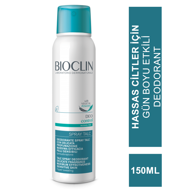 Bioclin Deo Control Spray Talc 150 ml
