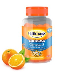 Haliborange Portakal Aromalı Omega-3 Destekli Multivitamin 60 Kapsül
