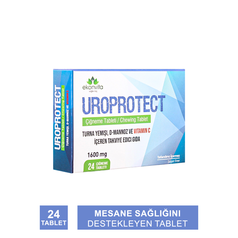 Uroprotect Takviye Edici Gıda 24 Çiğneme Tableti