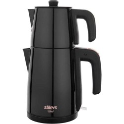 Stilevs Biçay Sih30607 Siyah Çay Makinesi