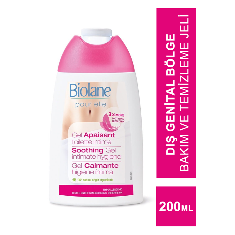 Biolane Soothing İntimate Gel ( Genital Bölge Temizleme Jeli ) 200 ml