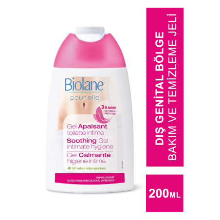 Biolane Soothing İntimate Gel ( Genital Bölge Temizleme Jeli ) 200 ml