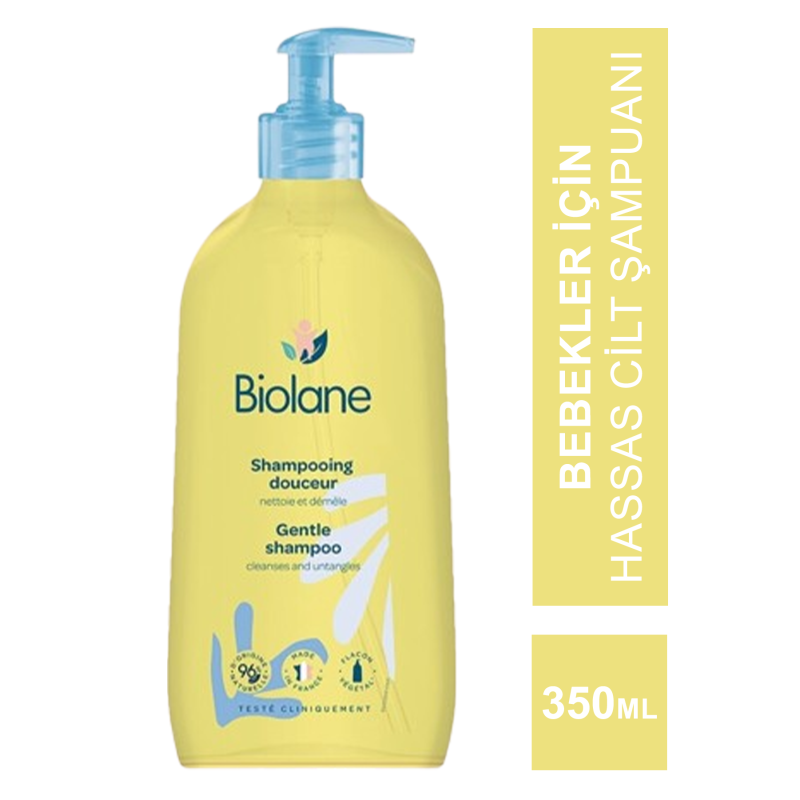 Biolane Gentle Shampoo ( Hassas Cilt Şampuanı ) 350 ml