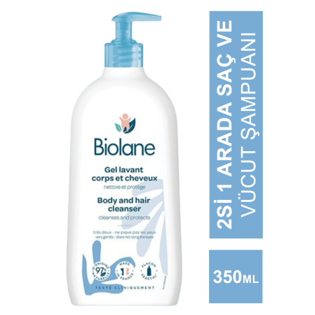 Biolane Body and Hair Cleanser ( Saç ve Vücut Şampuanı ) 350 ml