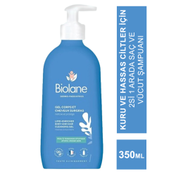 Biolane Dermopediatrik Body&Hair Cleansing Gel ( Saç ve Vücut Şampuanı ) 350 ml