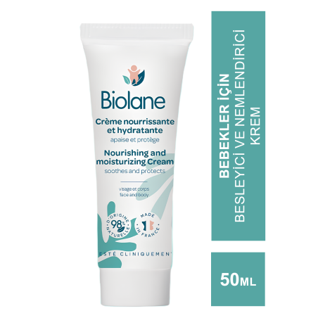 Biolane Nourishing and Moisturizing Cream - Besleyici&Nemlendirici Yüz Kremi - 50 ml