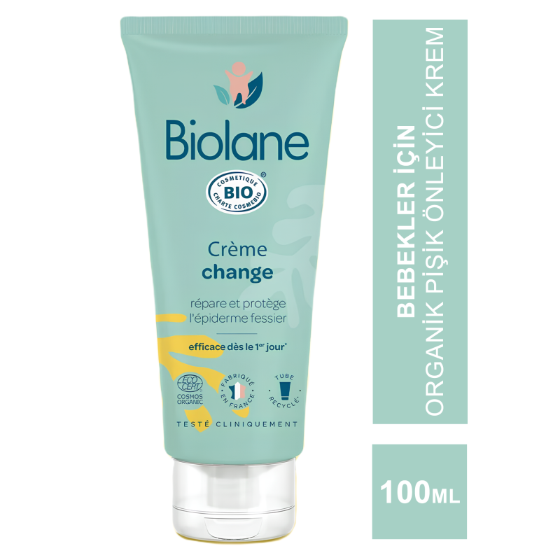 Biolane Organic Creme Change ( Pişik Önleyici Krem ) 100 ml