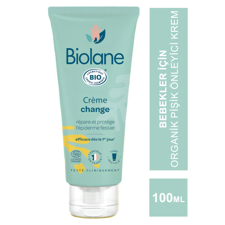 Biolane Organic Creme Change ( Pişik Önleyici Krem ) 100 ml