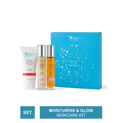 The Organic Pharmacy Moisturise & Glow Skincare Kit