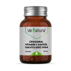 Venatura Lipozomal Vitamin C Takviye Edici Gıda 60 Kapsül