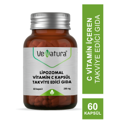Venatura Lipozomal Vitamin C Takviye Edici Gıda 60 Kapsül