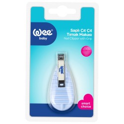 Wee Baby Saplı Çıt Çıt Tırnak Makası - Mavi ( 888 )