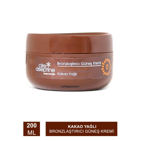 Cire Aseptine Kakao Yağlı Bronzlaştırıcı Güneş Kremi 200 ml