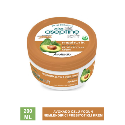 Cire Aseptine Soft Avokado Özlü Yoğun Nemlendirici Prebiyotikli Krem 200 ml