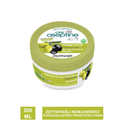 Cire Aseptine Soft Zeytinyağlı Nemlendirici Pürüzsüzleştirici Prebiyotikli Krem 200 ml