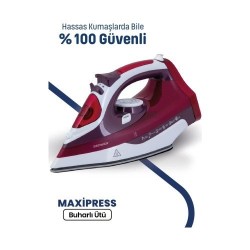 Goldmaster Airjet Gm-7618K 2400W Kirmizi Buharli Ütü