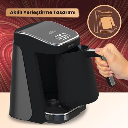 Goldmaster Kivam Gm-8380An Antrasit Türk Kahve Makinesi