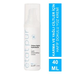 Etat Pur Light Moisturizing Cream ( Karma/Yağlı Ciltler ) 40 ml