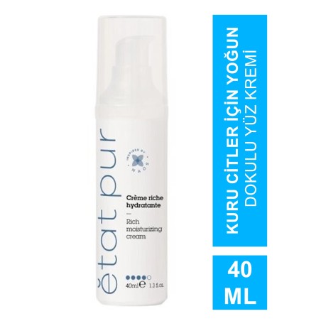 Etat Pur Rich Moisturizing Cream ( Kuru Ciltler ) 40 ml