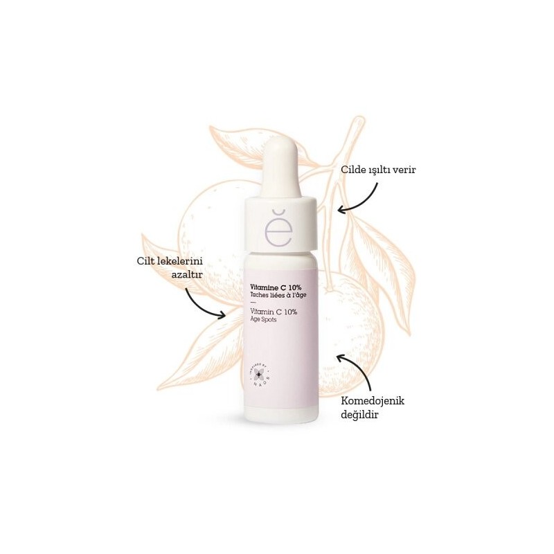 Etat Pur Pure Active Saf Vitamin C %10 Yaşlanma ve Leke Karşıtı Saf Konsantre Bakım 15 ml