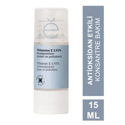 Etat Pur E Vitamini %3,93 Antioksidan Etkili Saf Konsantre Bakım 15 ml