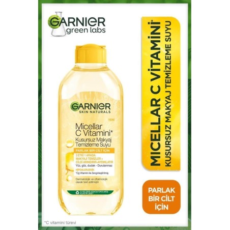 Garnier Micellar C Vitamini Kusursuz Makyaj Temizleme Suyu 400 ml