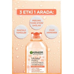 Garnier Micellar Peeling Kusursuz Makyaj Temizleme Suyu 400 ml