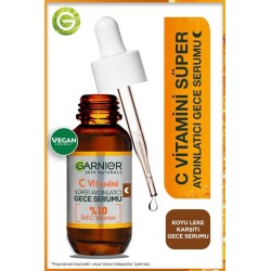 Garnier C Vitamini Süper Aydınlatıcı Gece Serumu 30 ml