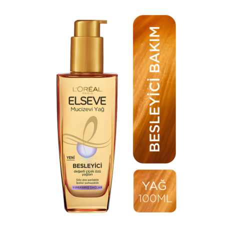 Loreal Paris Elseve Mucizevi Besleyici Bakım Yağı 100 ml