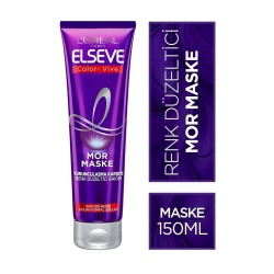 Loreal Paris Elseve Turunculaşma Karşıtı Renk Düzeltici Mor Maske 150 ml