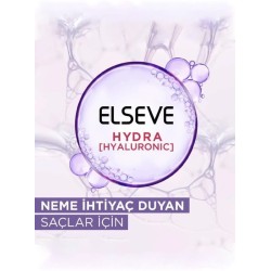 Loreal Paris Elseve Hydra - Hyaluronic - Nemi Hapseden Saç Bakım Kremi 390 ml