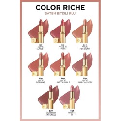 Loreal Paris Color Riche Saten Bitişli Ruj - 601 Worth It