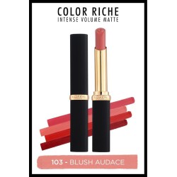 Loreal Paris Color Riche Intense Volume Matte Ruj - 103 BLUSH AUDACE