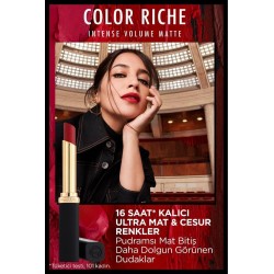 Loreal Paris Color Riche Intense Volume Matte Ruj - 188 ROSE ACTIVIST