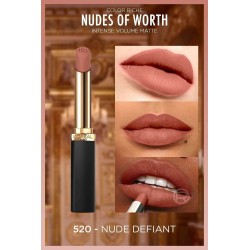 Loreal Paris Color Riche Intense Volume Matte Ruj - 520 Nude Defiant