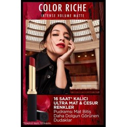 Loreal Paris Color Riche Intense Volume Matte Ruj - 602 NUDE ADMIRABLE