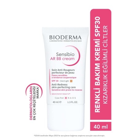 Bioderma Sensibio AR BB Creme Spf30 40 ml